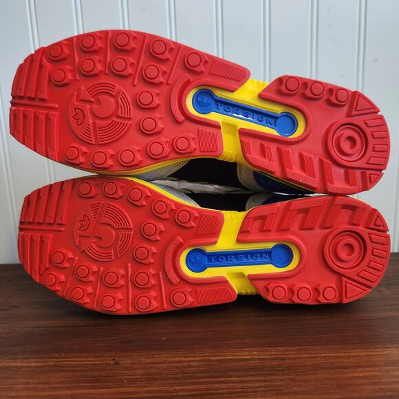 Adidas Men's Size 10.5‎ ZX 8000 x Lego A-ZX Series 2020 FZ3482 NIB - Picture 10 of 11